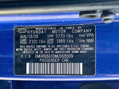 2021 Hyundai Venue SE