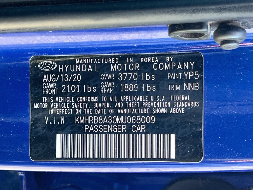 2021 Hyundai Venue SE