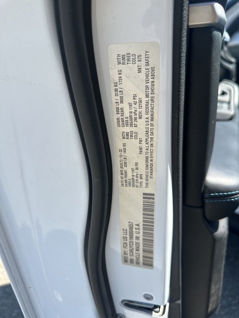 2022 Jeep Grand Cherokee Trailhawk 4xe