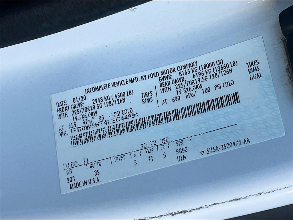 2020 Ford F-550SD XLT DRW