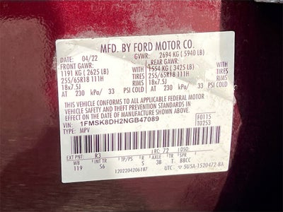 2022 Ford Explorer XLT