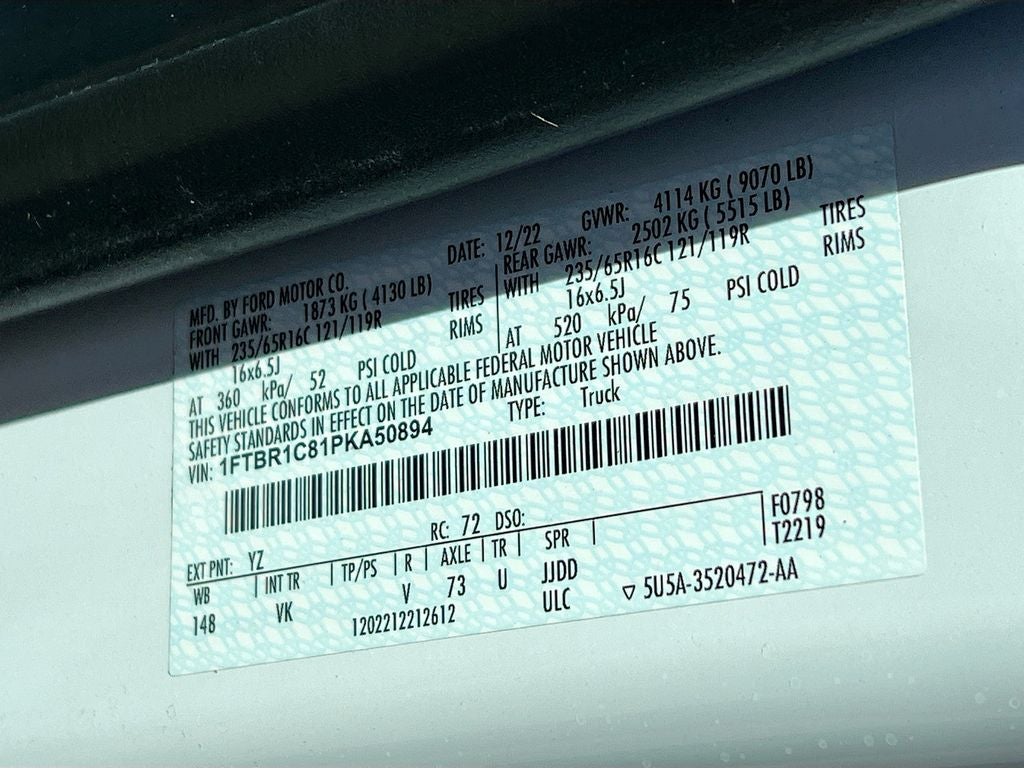 2023 Ford Transit-250 Base
