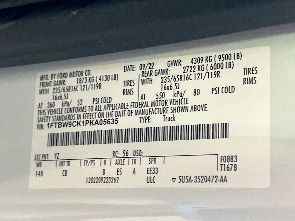 2023 Ford E-Transit-350 Base