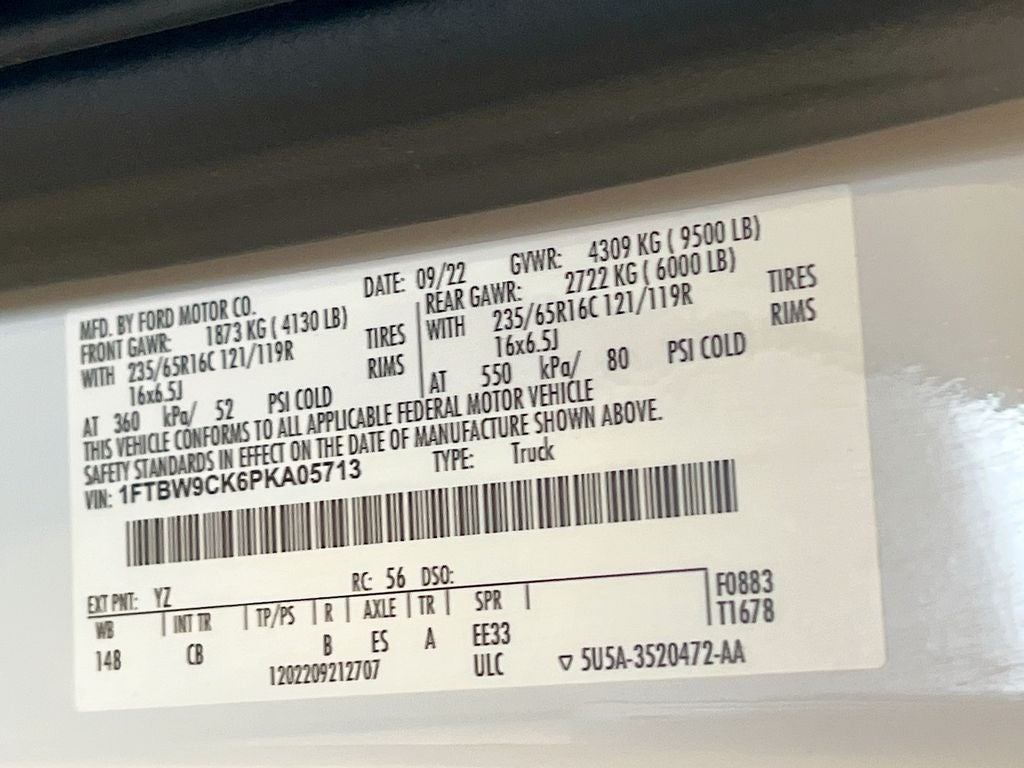 2023 Ford E-Transit-350 Base