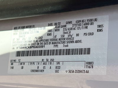 2023 Ford E-Transit-350 Base