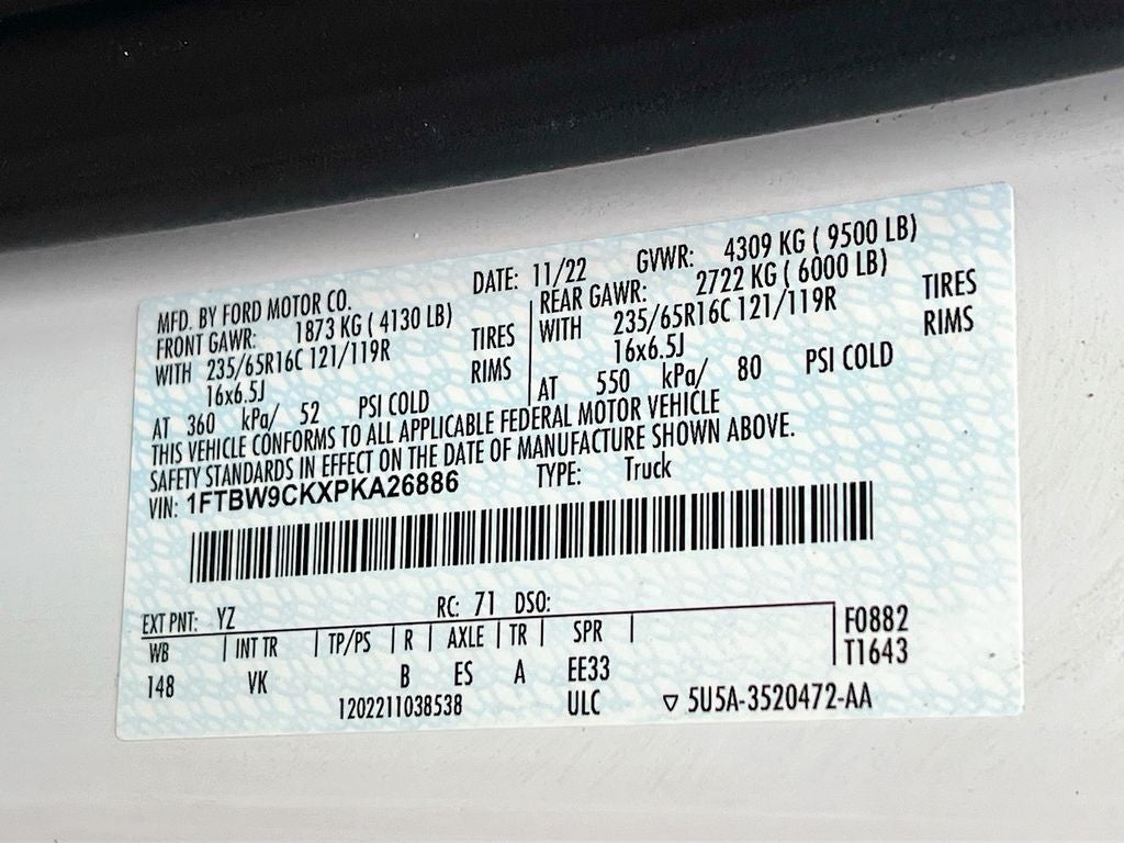 2023 Ford E-Transit-350 Base