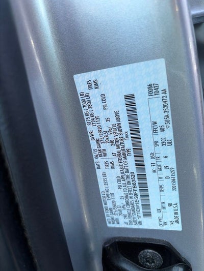 2015 Ford F-150 Platinum