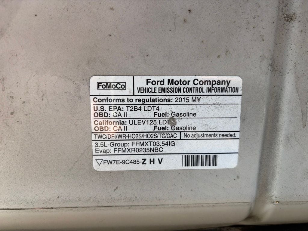 2015 Ford F-150 Platinum