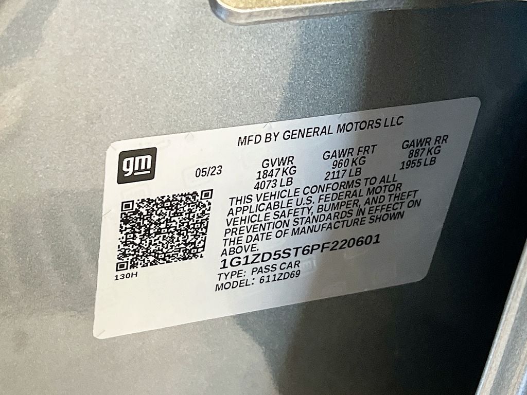 2023 Chevrolet Malibu LT 1LT