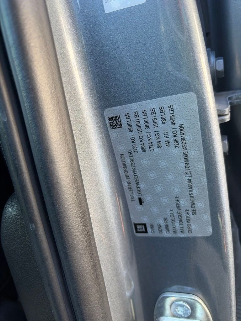 2019 Chevrolet Silverado 1500 LTZ