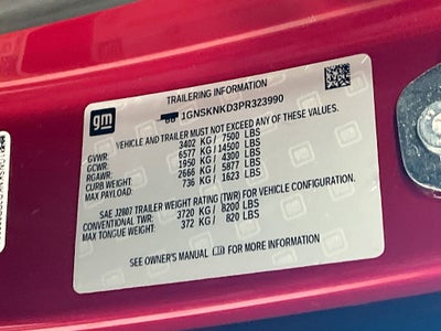 2023 Chevrolet Tahoe LT