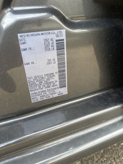 2024 Nissan Altima 2.5 SR