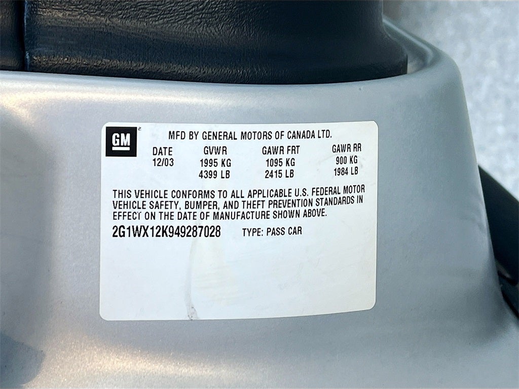 2004 Chevrolet Monte Carlo SS