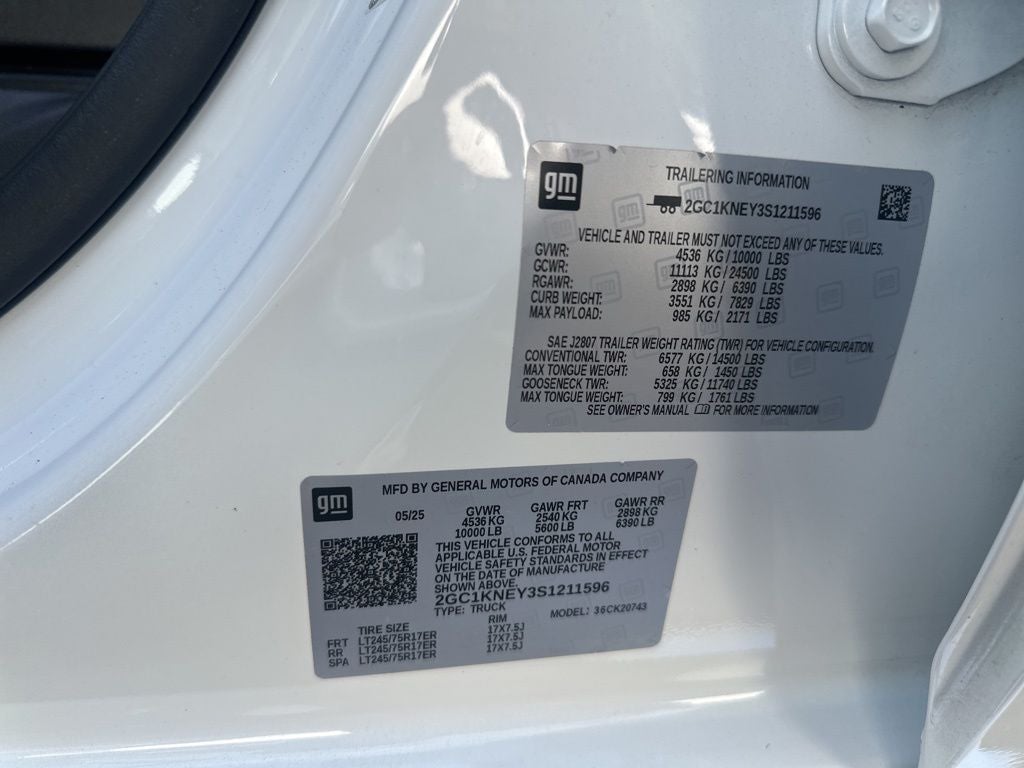2025 Chevrolet Silverado 2500HD LT