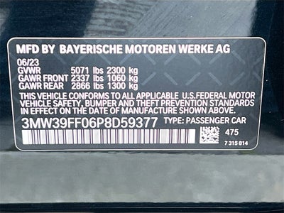 2023 BMW 3 Series 330e iPerformance