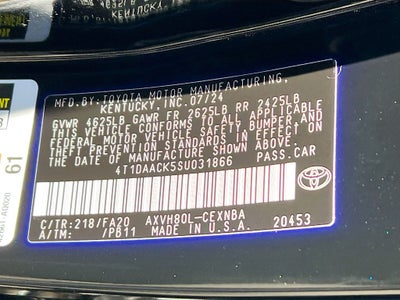 2025 Toyota Camry LE