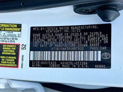 2024 Toyota Camry SE