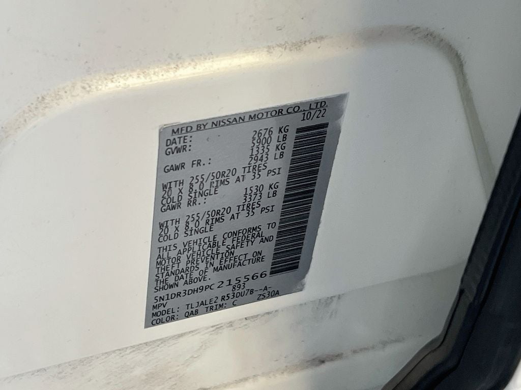 2023 Nissan Pathfinder Platinum