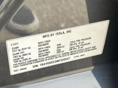 2022 Tesla Model Y Long Range