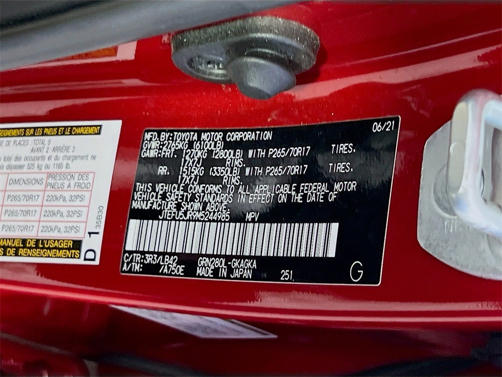 2021 Toyota 4Runner SR5 Premium