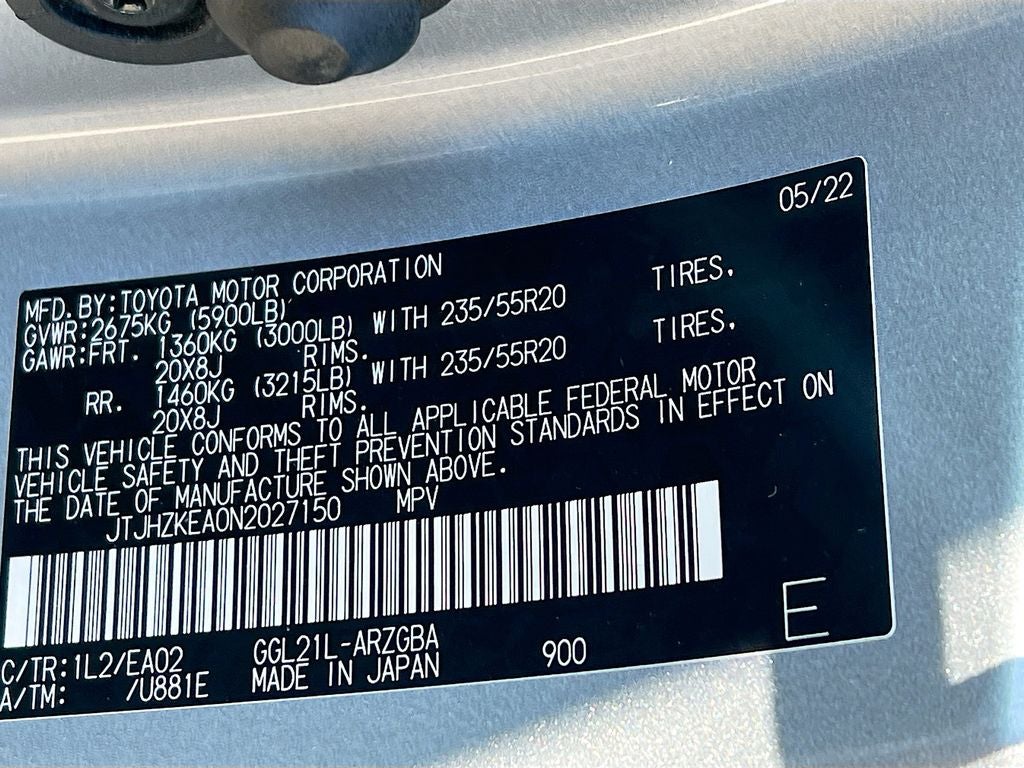 2022 Lexus RX 350L