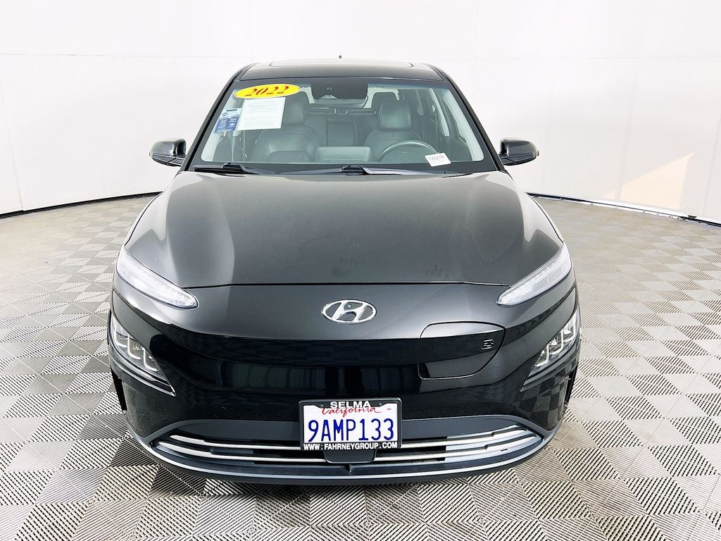 Used 2022 Hyundai Kona EV Limited with VIN KM8K53AGXNU151981 for sale in Merced, CA