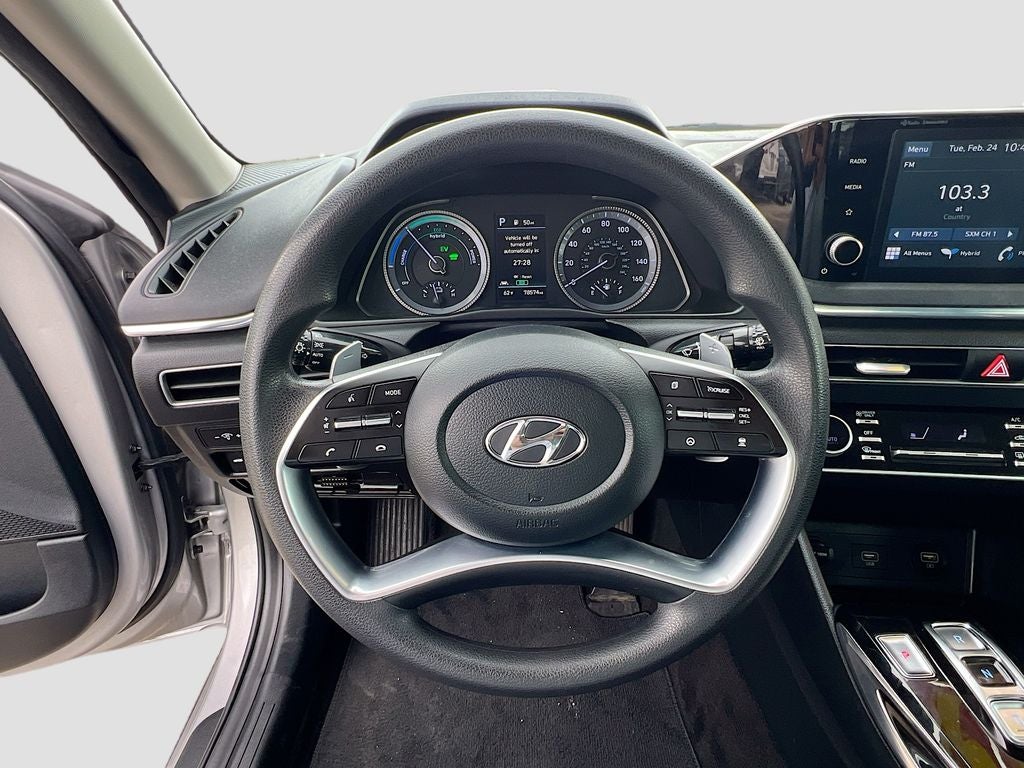 2020 Hyundai Sonata Hybrid Blue
