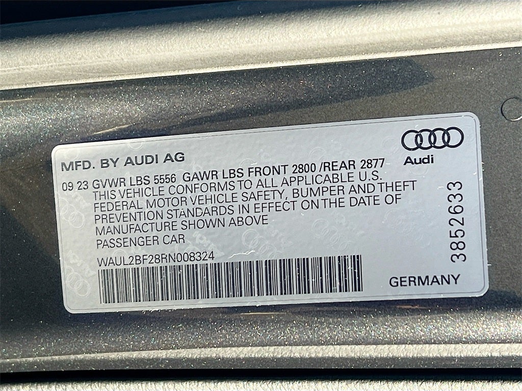 2024 Audi A6 3.0T Premium Plus quattro