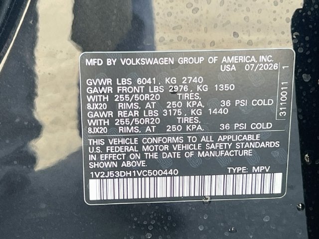 2027 Volkswagen Atlas 2.0T SE w/ Technology