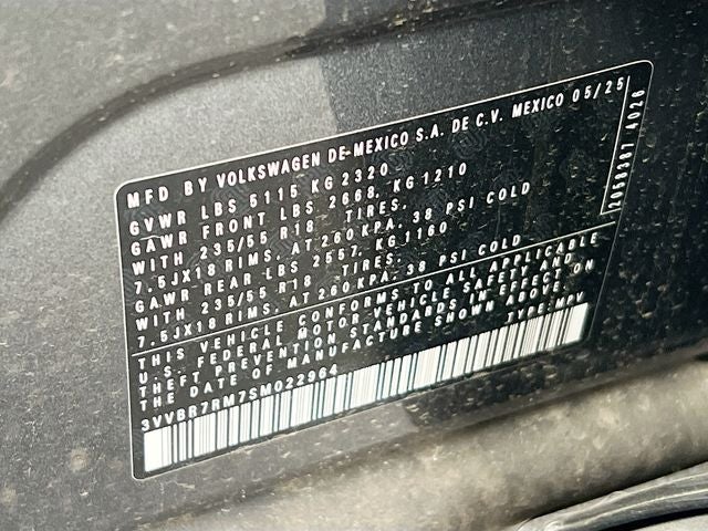 2025 Volkswagen Tiguan 2.0T S