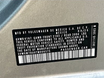 2026 Volkswagen Jetta 1.5T S