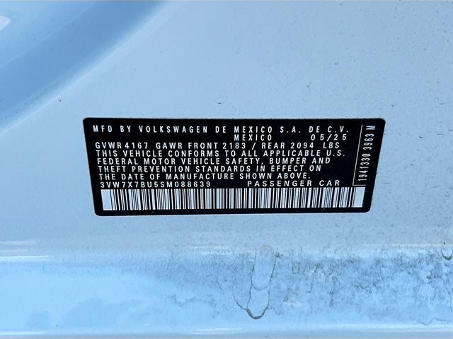 2025 Volkswagen Jetta 1.5T SE