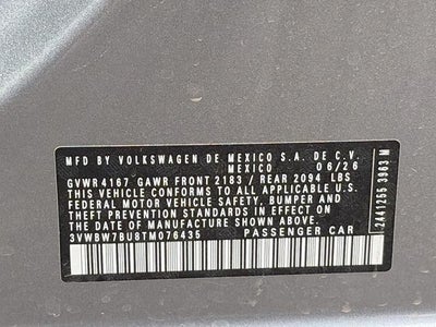 2026 Volkswagen Jetta 1.5T Sport