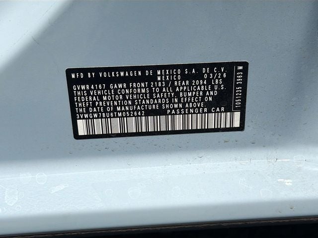 2026 Volkswagen Jetta 1.5T SEL