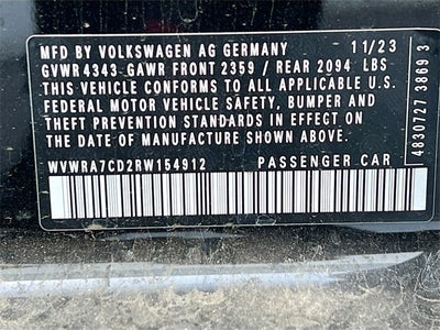 2024 Volkswagen Golf GTI 2.0T SE