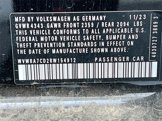 2024 Volkswagen Golf GTI 2.0T SE