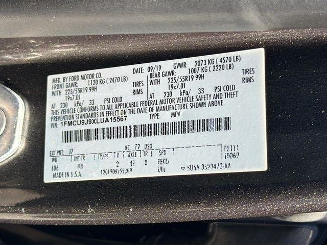 2020 Ford Escape Titanium