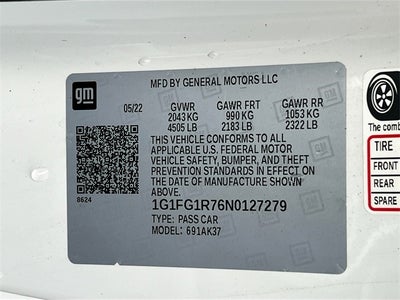 2022 Chevrolet Camaro SS 2SS