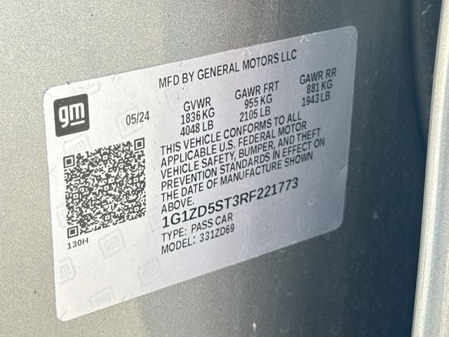2024 Chevrolet Malibu LT 1LT