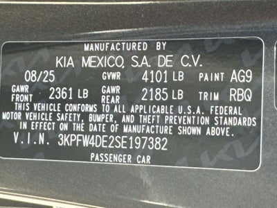 2025 Kia K4 GT-Line