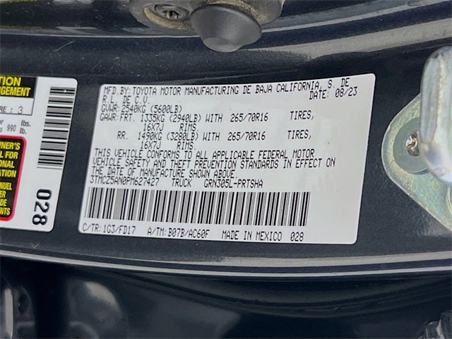 2023 Toyota Tacoma TRD Off-Road V6