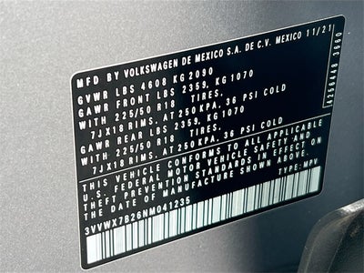 2022 Volkswagen Taos 1.5T SE