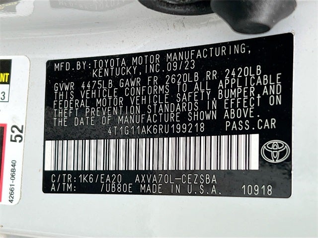 2024 Toyota Camry SE