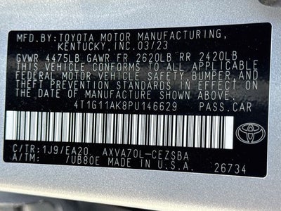2023 Toyota Camry SE