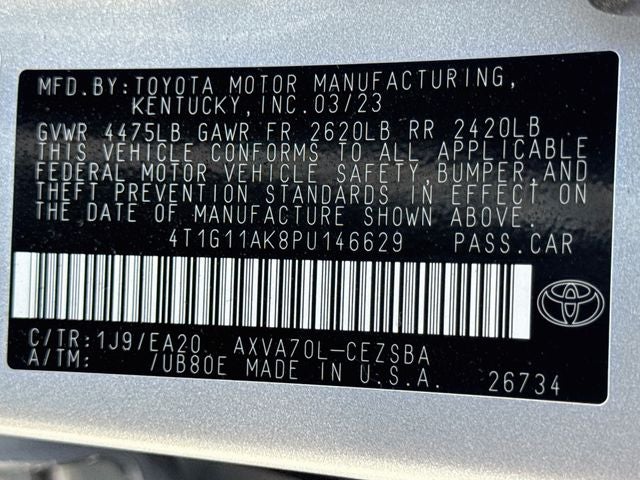 2023 Toyota Camry SE