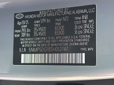 2025 Hyundai Santa Fe Hybrid Calligraphy