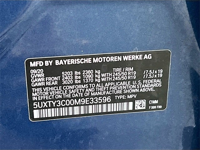 2021 BMW X3 sDrive30i