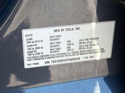 2023 Tesla Model Y Long Range