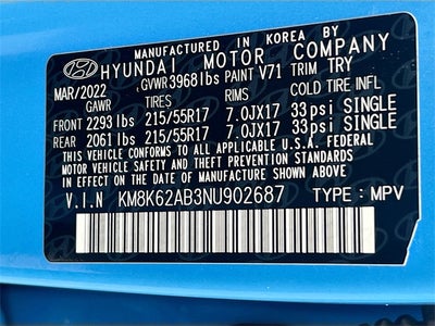 2022 Hyundai Kona SEL