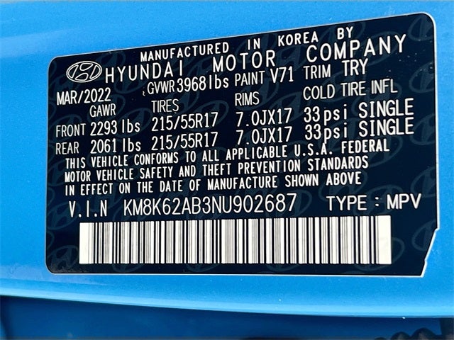 2022 Hyundai Kona SEL